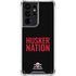 University of Nebraska Husker Nation Galaxy S21 Ultra 5G Clear Case